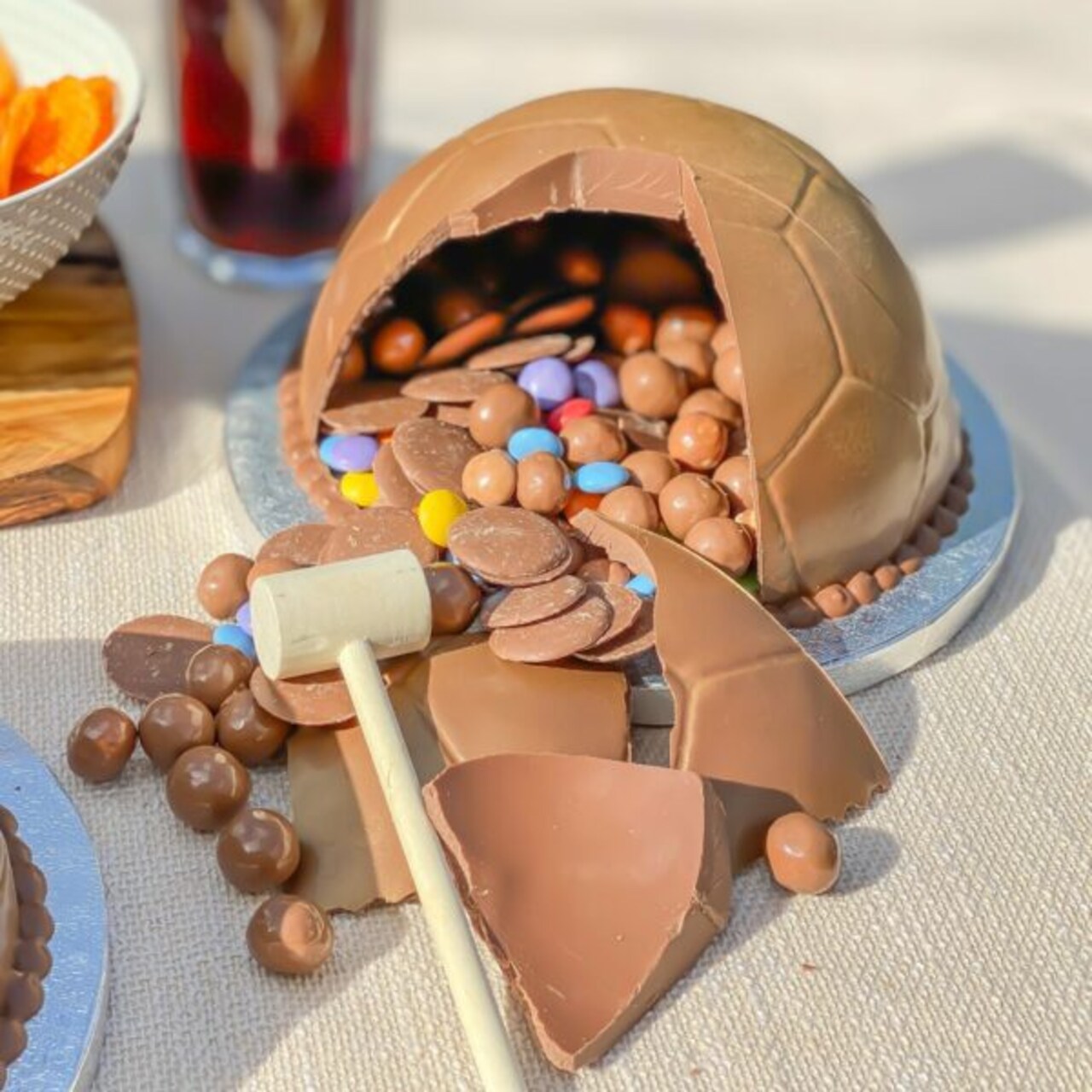 World Cup Soccer Ball Breakable Chocolate Mold | 3-Piece Party Mold